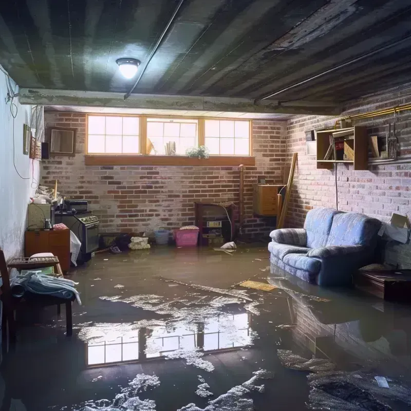 Flooded Basement Cleanup in Captains Cove, VA